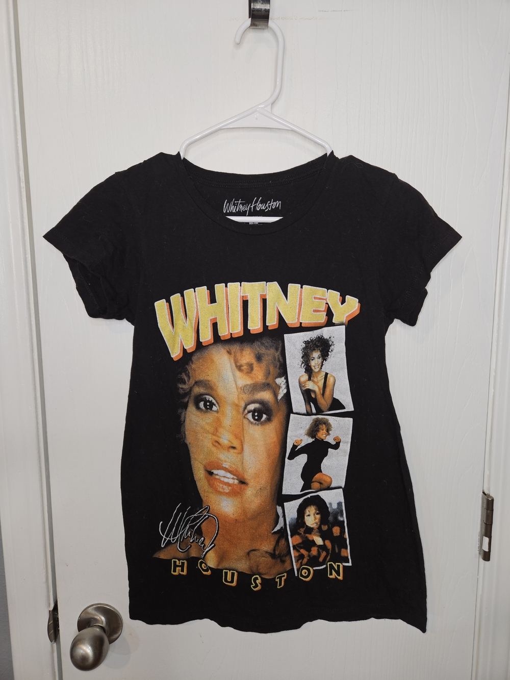 Whitney Tour Graphic Tee - Black